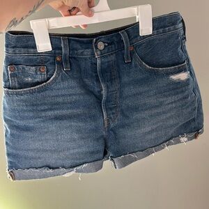 501 Levi Jean shorts